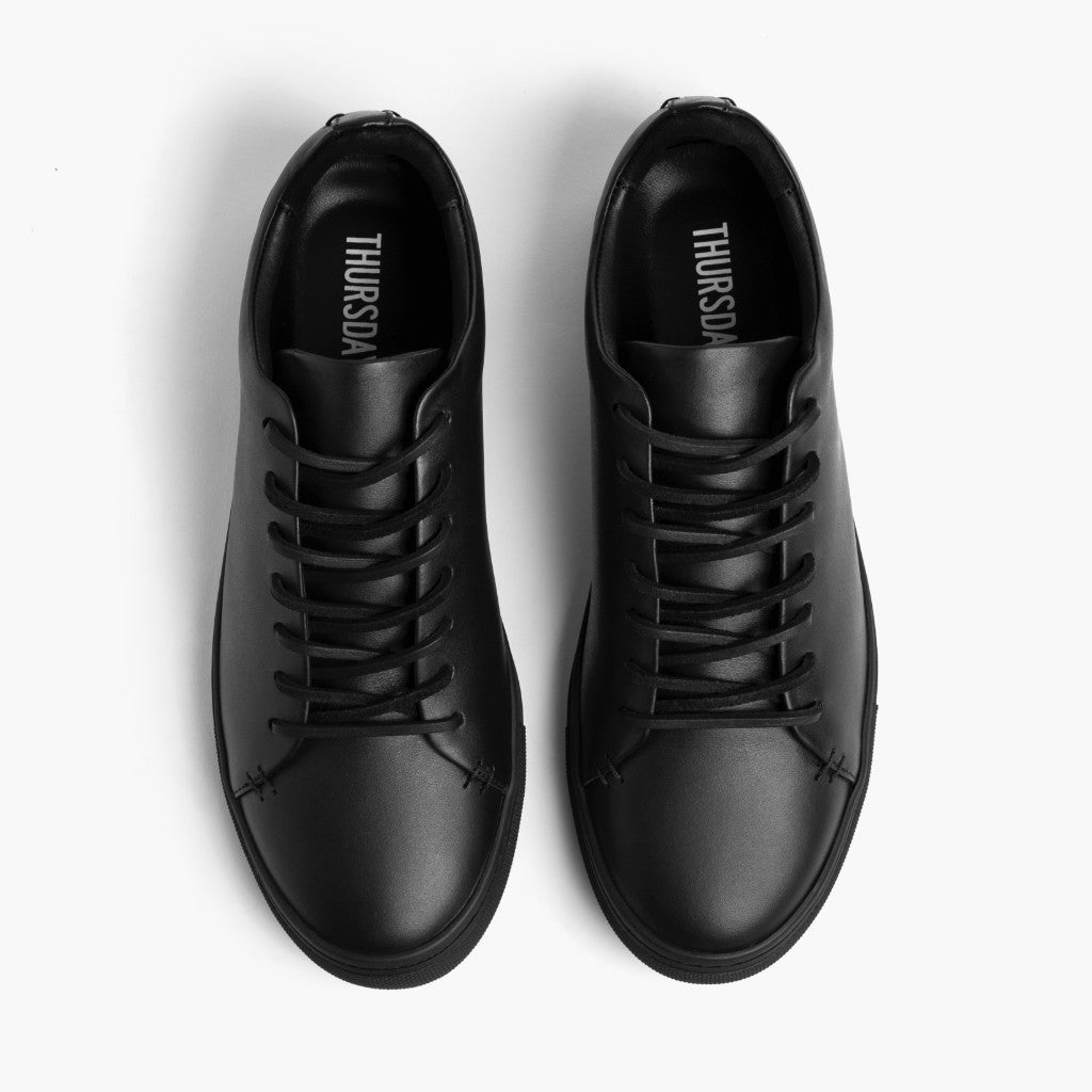[S] Premier Low Top | Black Vachetta