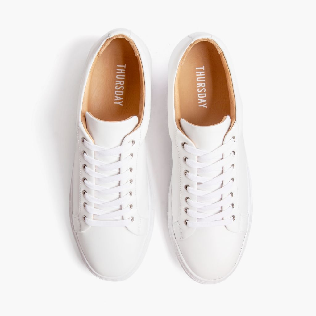 [S] Women's Premier Low Top | White