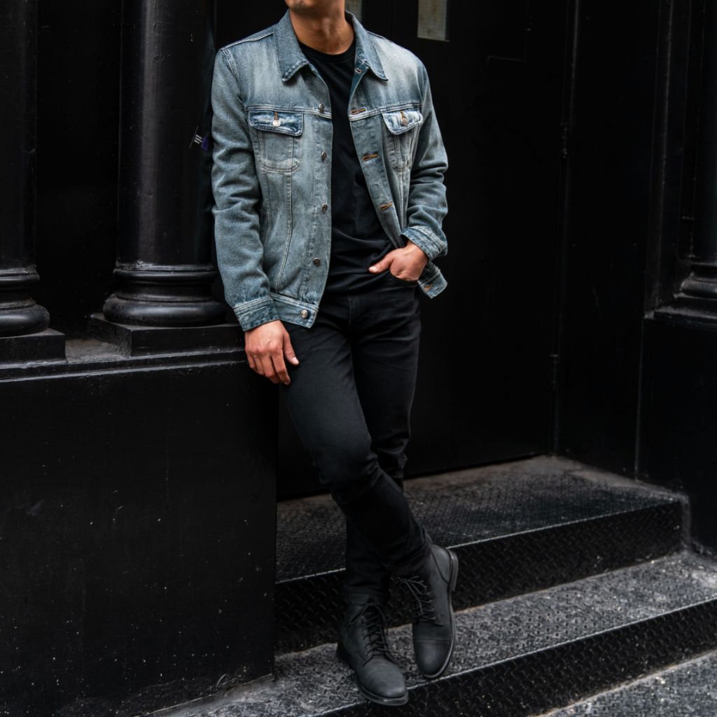 Denim Trucker Jacket | Washed Indigo