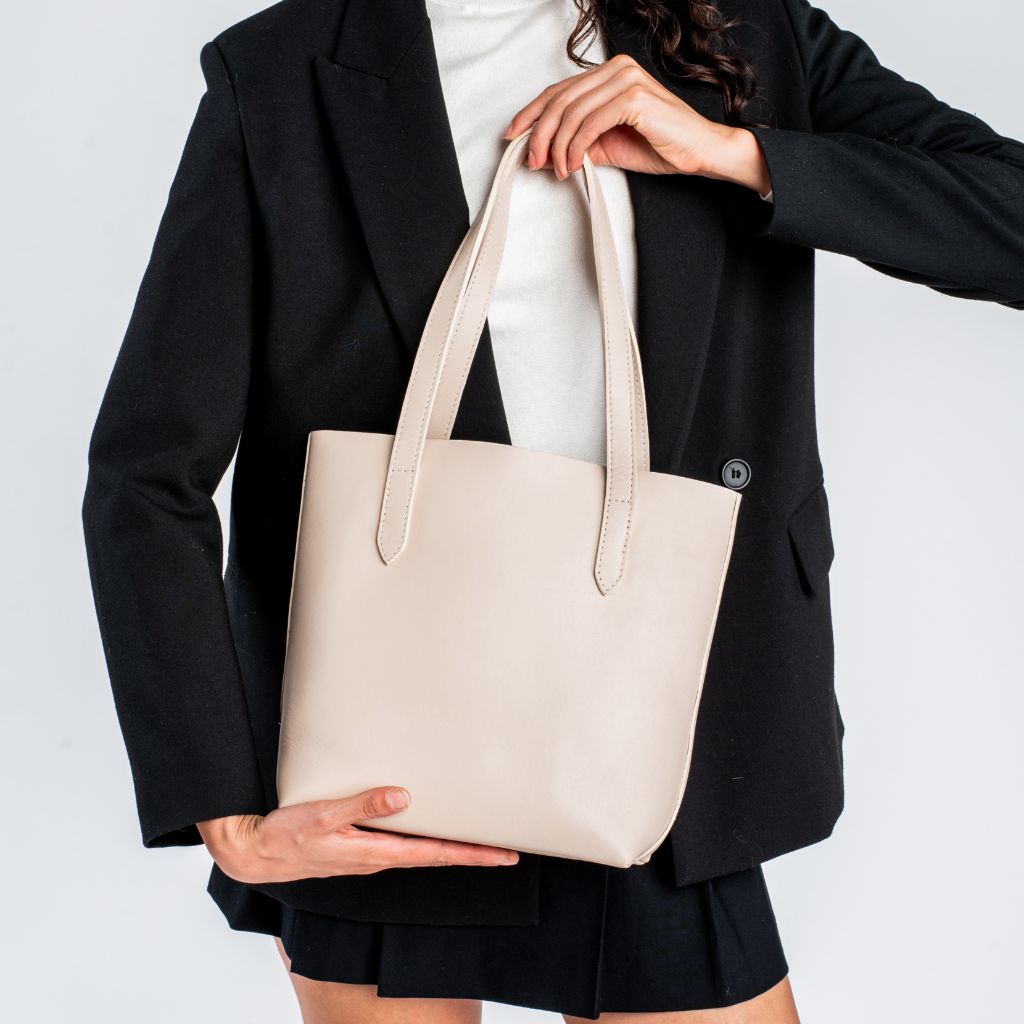 Everyday Tote | Beige (S)