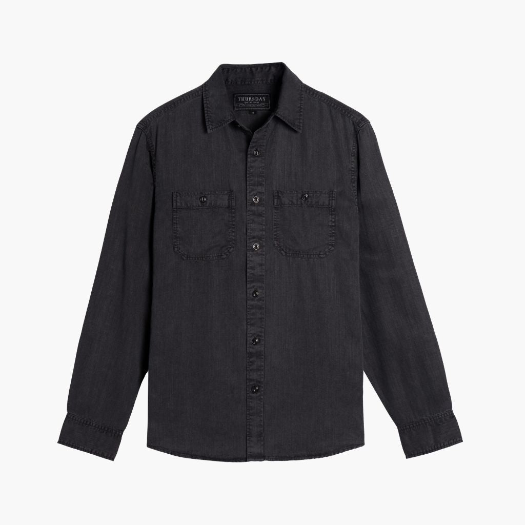 Chambray Workshirt | Black