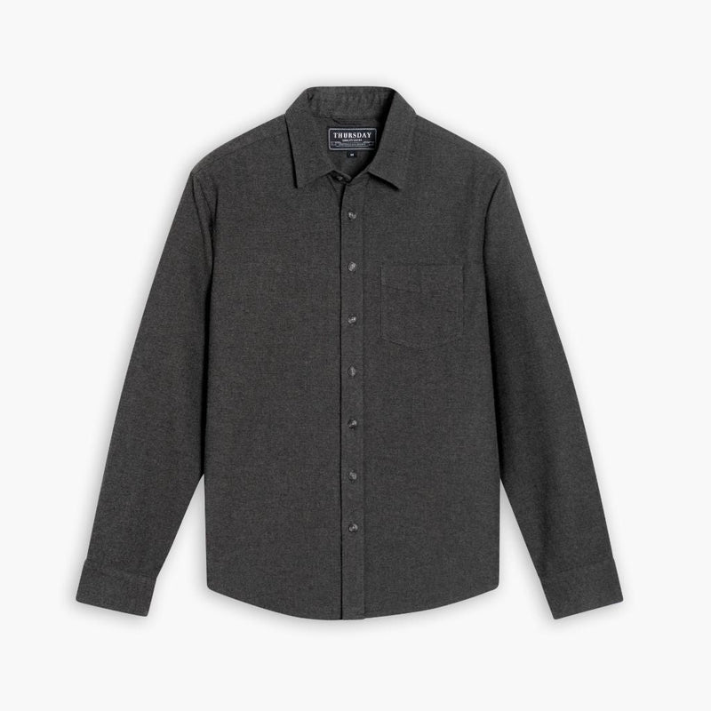 Solid Shirt | Heather Grey